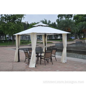 Pergola with Curtain